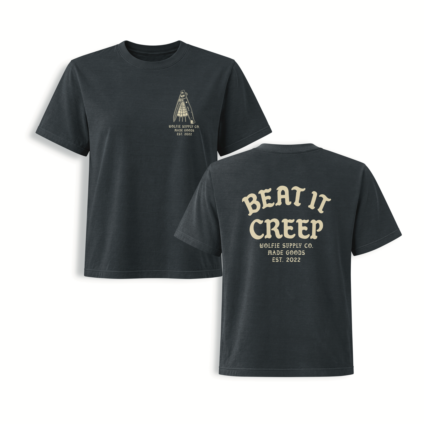 Beat It Creep – Black Wash Women's Tee