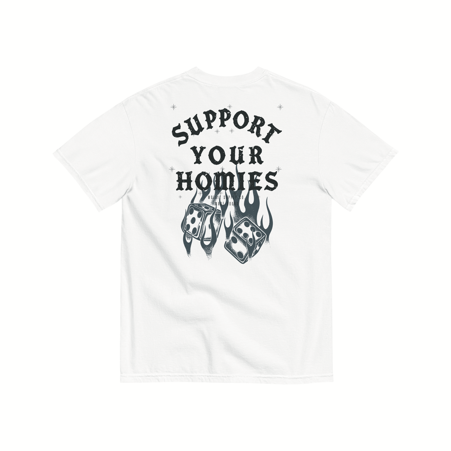 Support Your Homies Tee- White