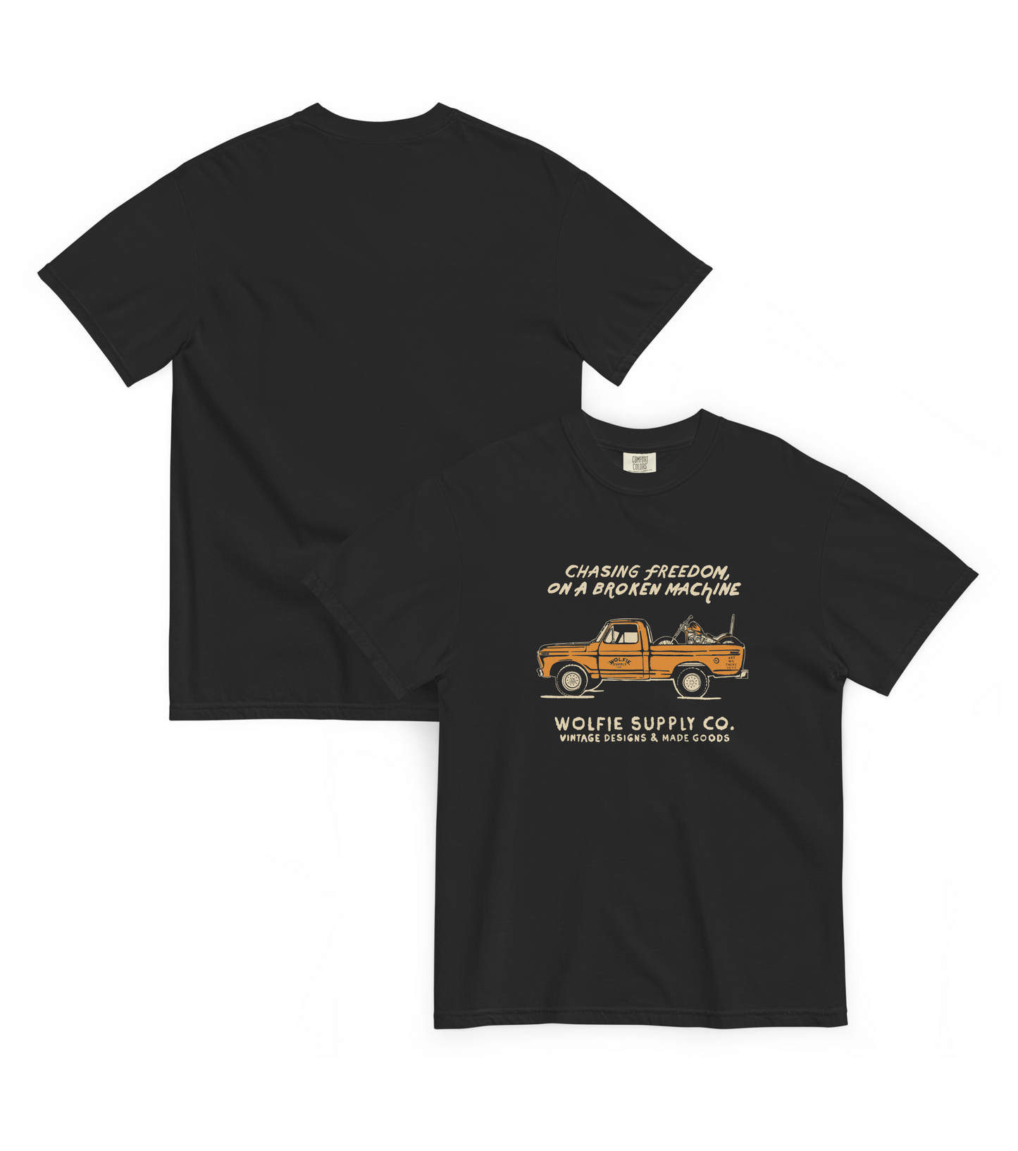 NEW Broken Machine Tee- Black