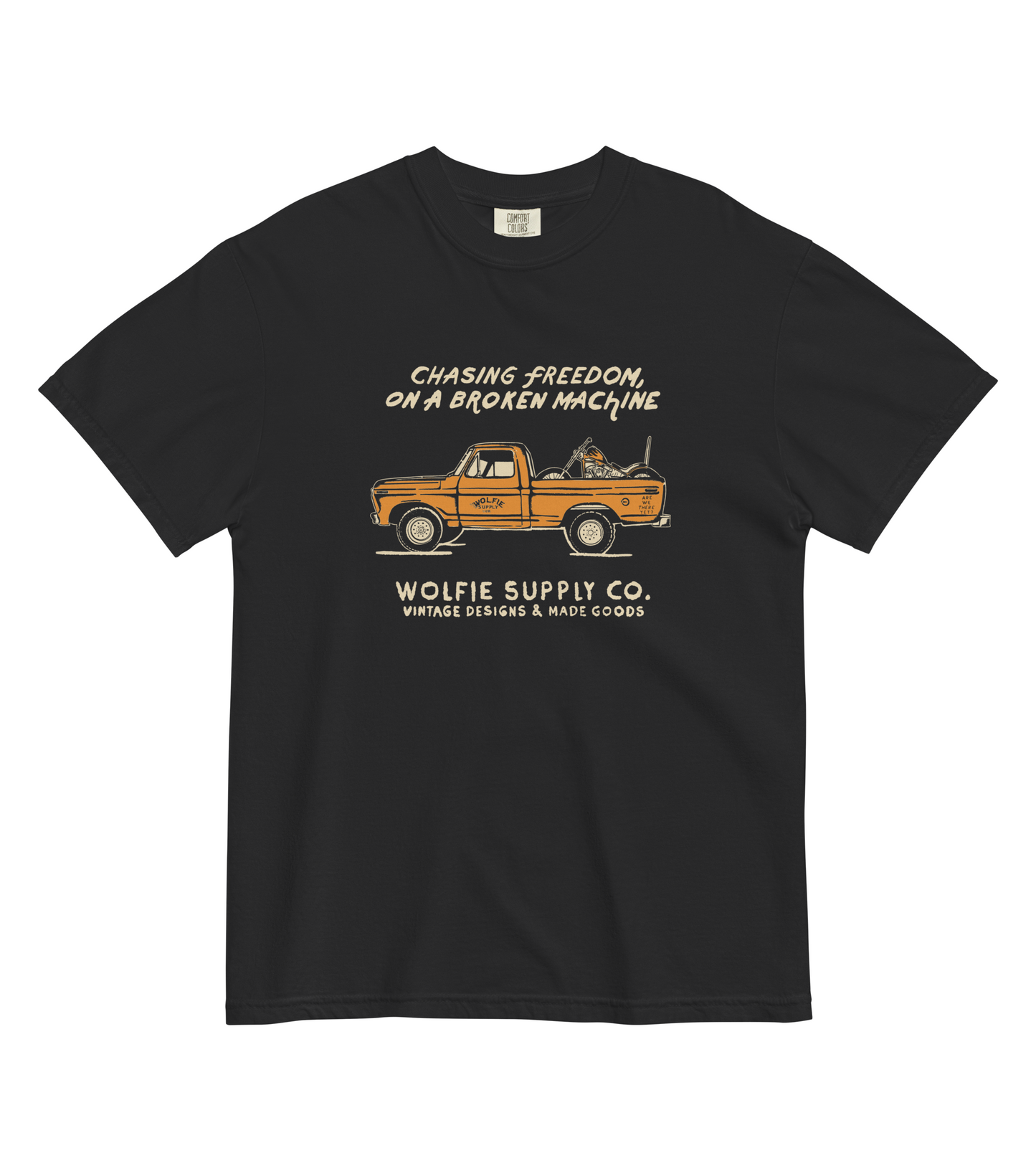 NEW Broken Machine Tee- Black