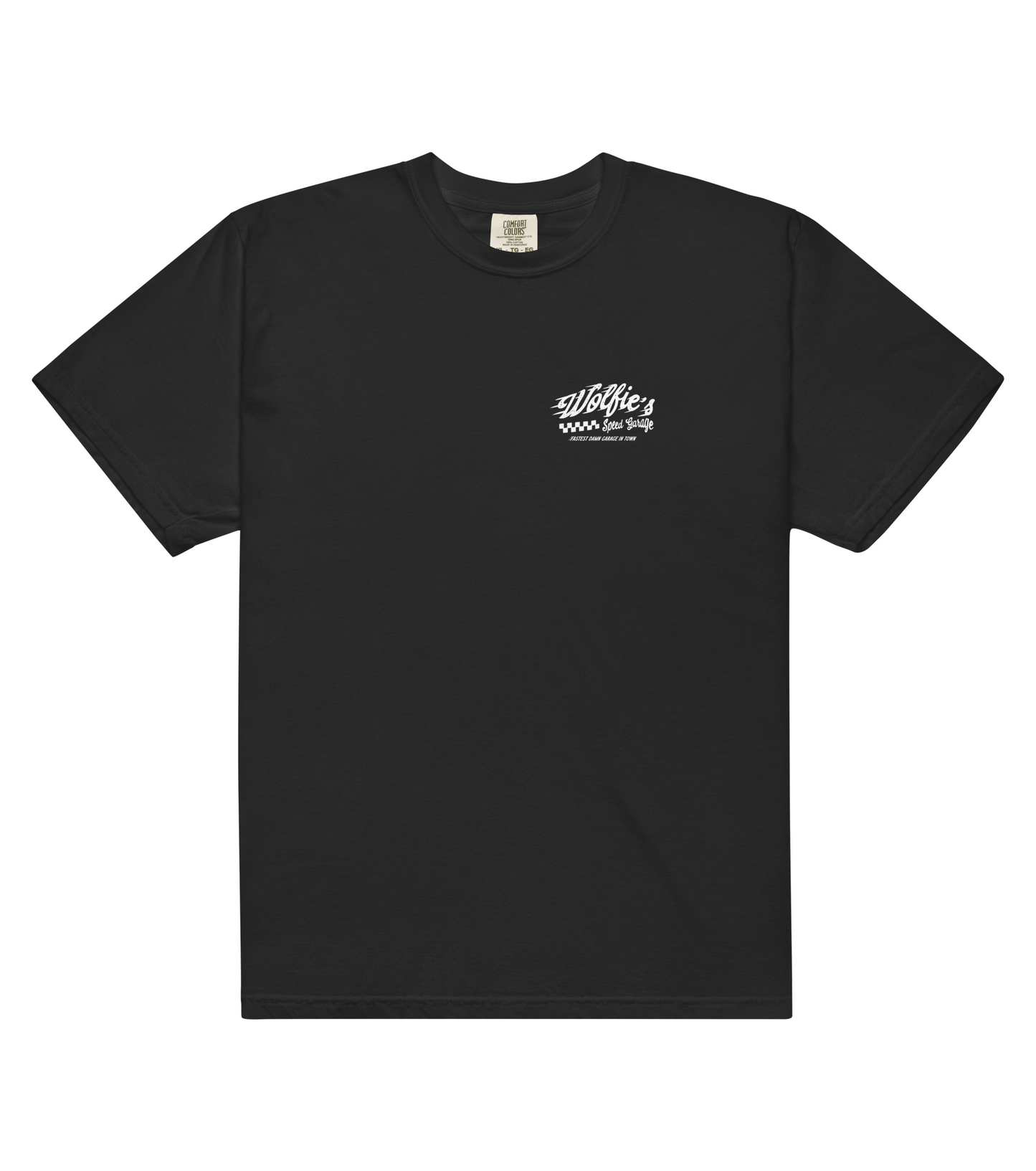Wolfie’s Speed Garage- T-Shirt