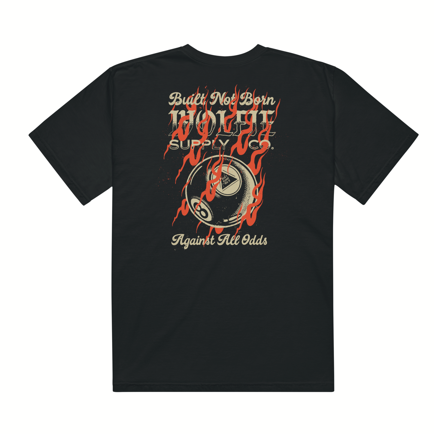 Built Not Born T-Shirt - Black