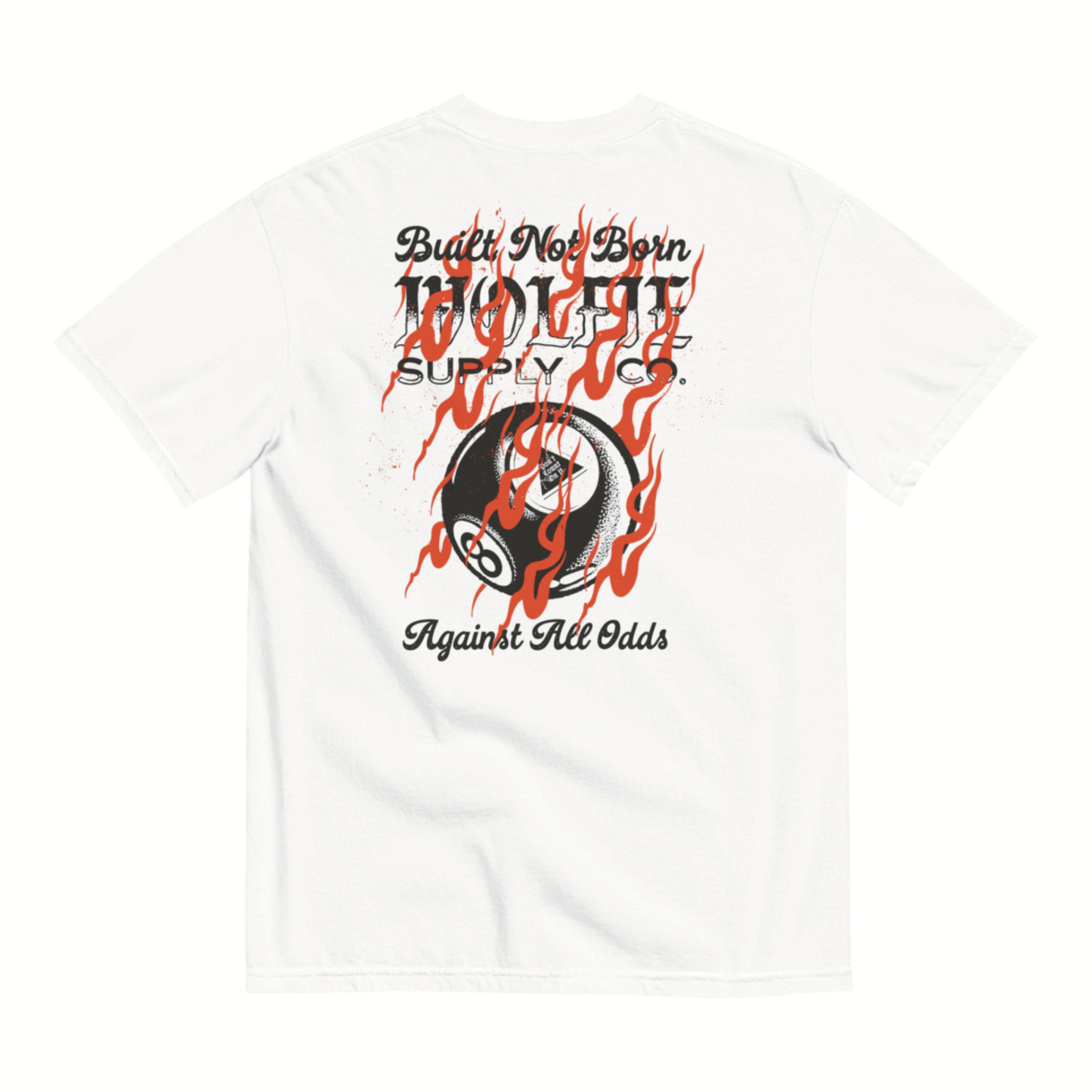 Built Not Born T-Shirt -White