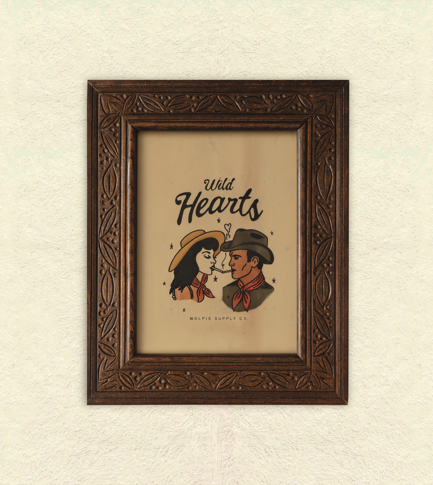 Wild Hearts- Art Print