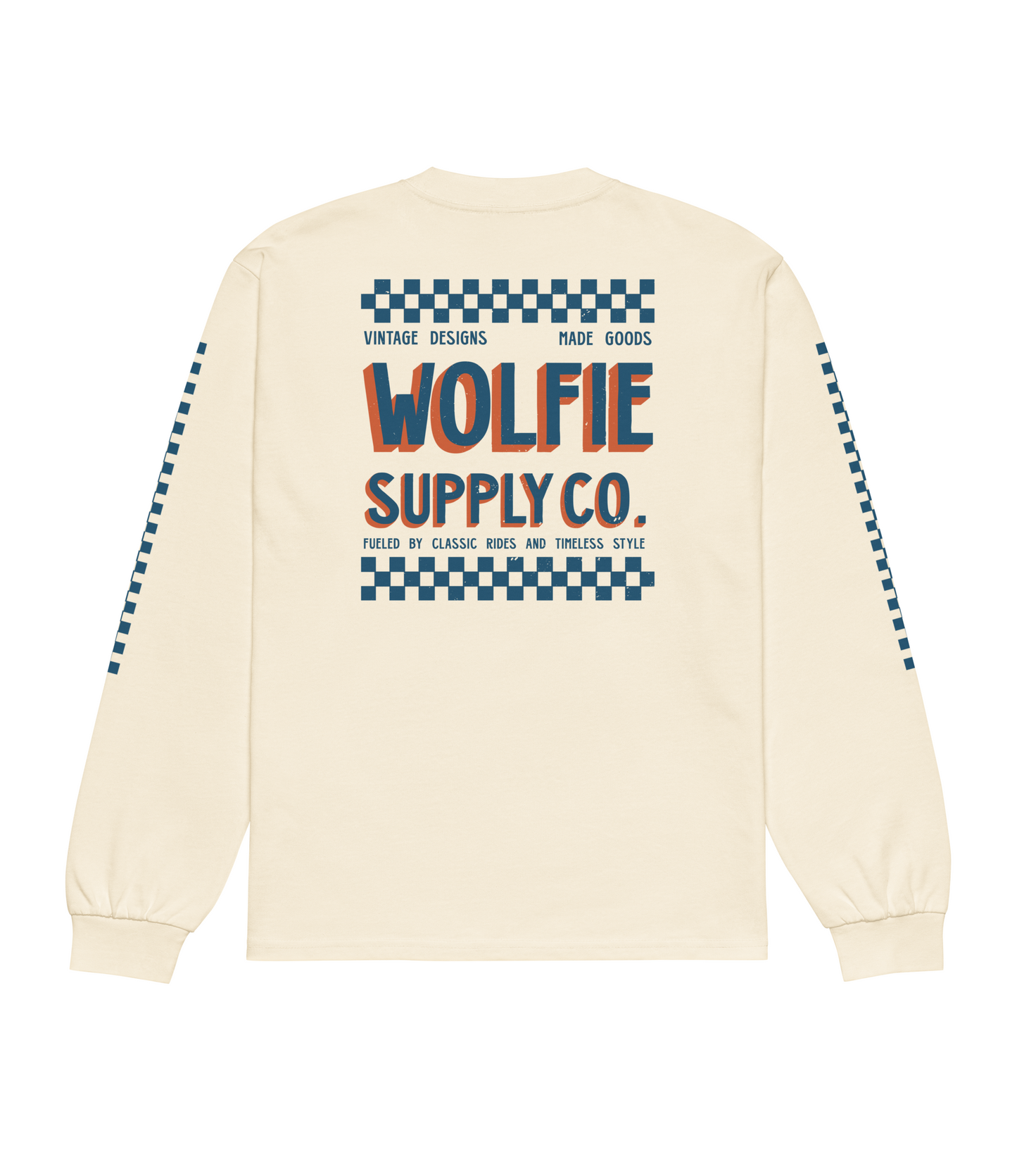 Fueled- Premium Long Sleeve Cream