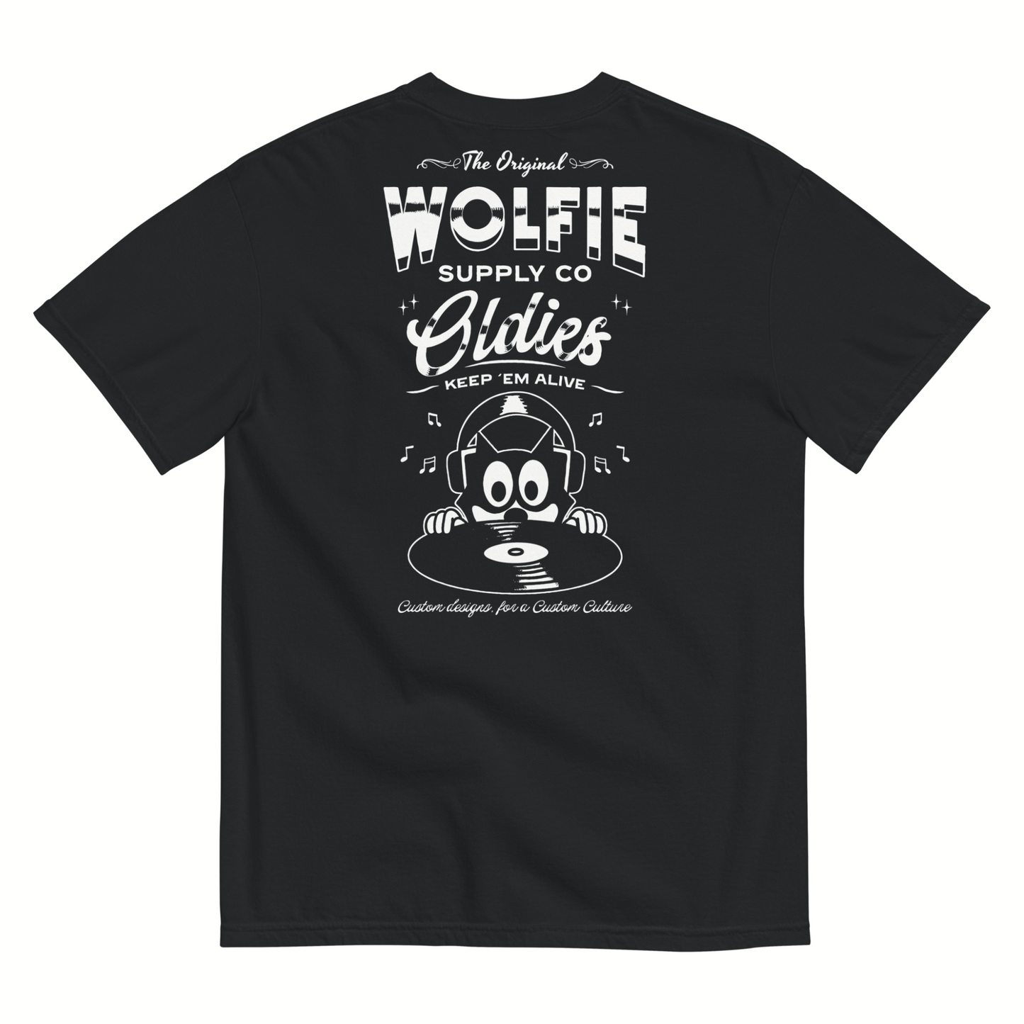 Oldies Forever Tee- Black
