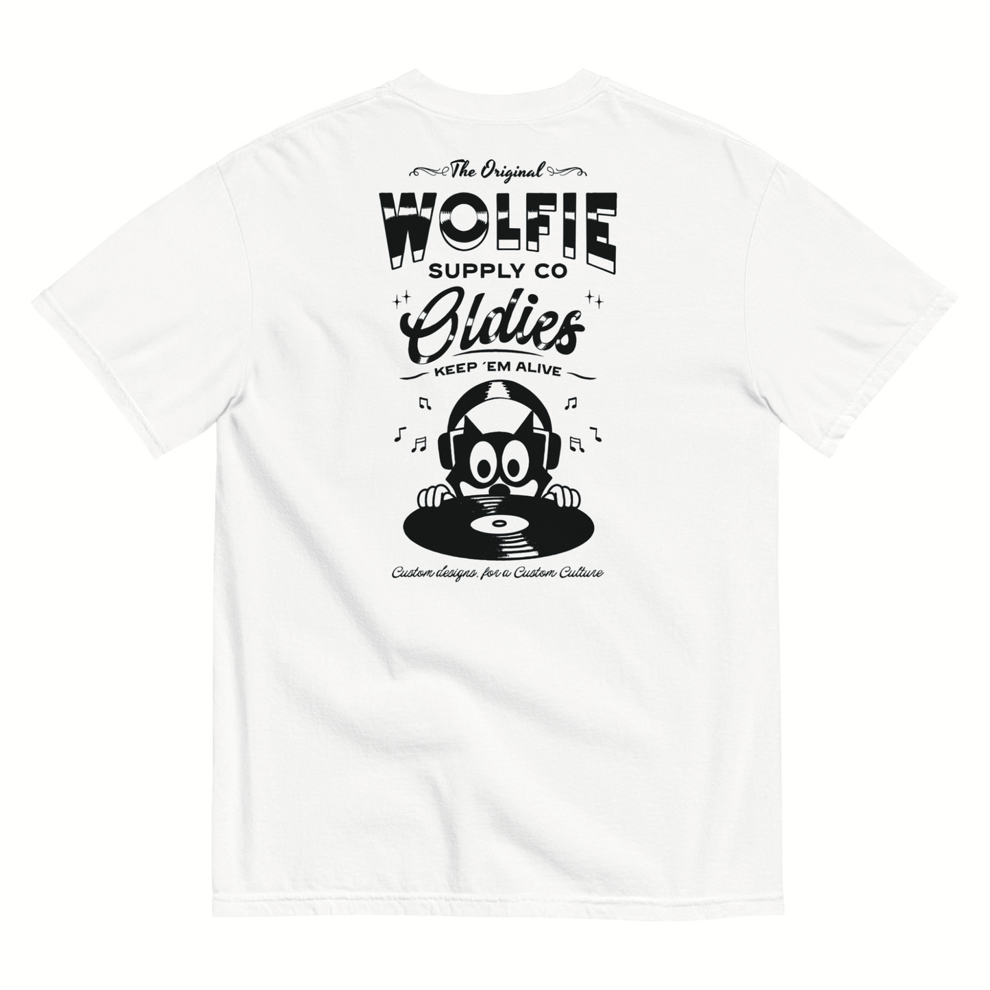 Oldies Forever Tee- White