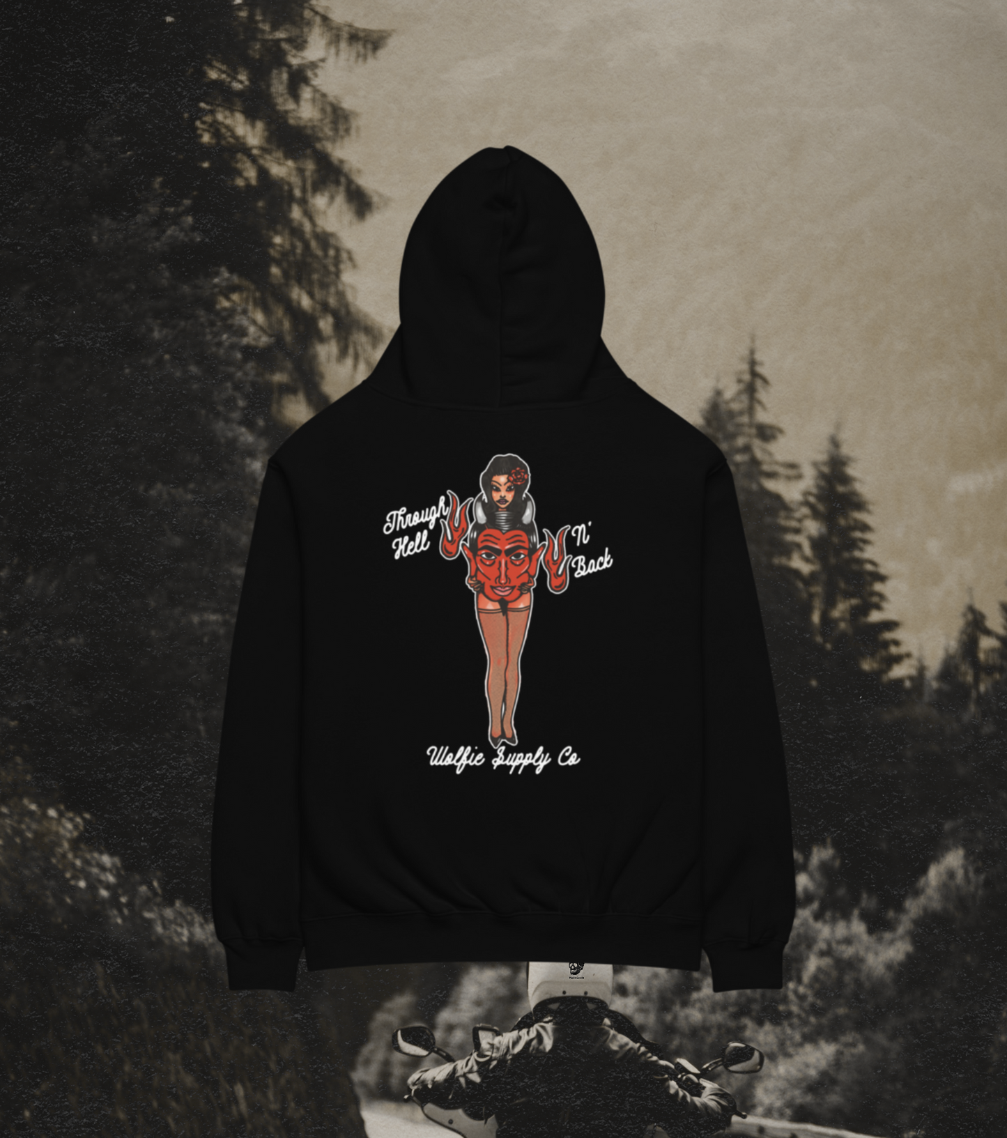 Hell N’ Back Premium Hoodie