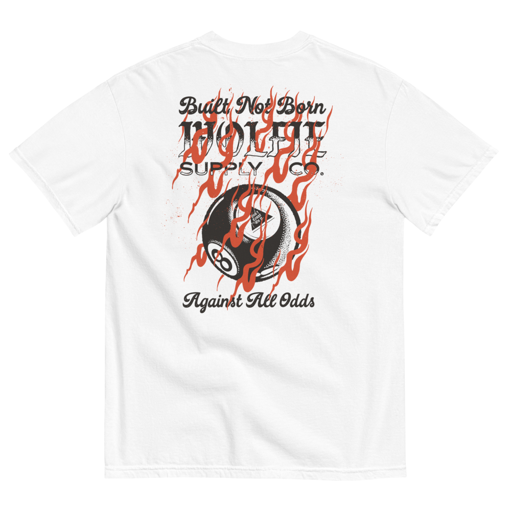 Built Not Born T-Shirt -White