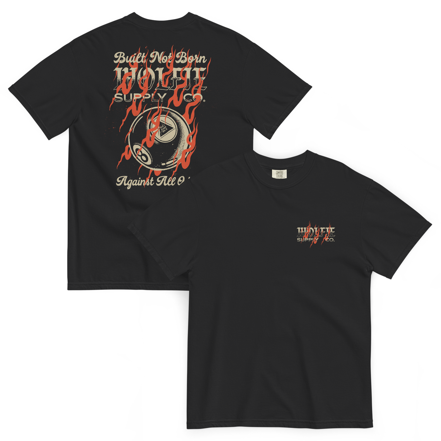 Built Not Born T-Shirt - Black
