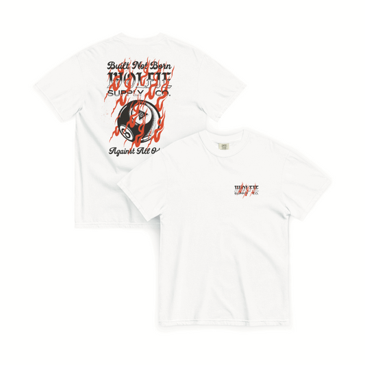 Built Not Born T-Shirt -White