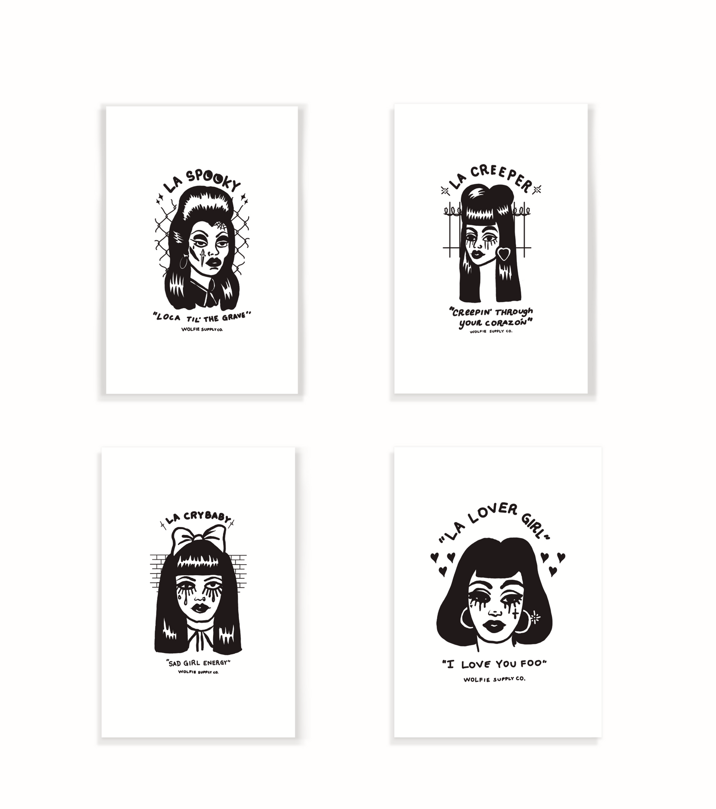Chola Goth Print Set