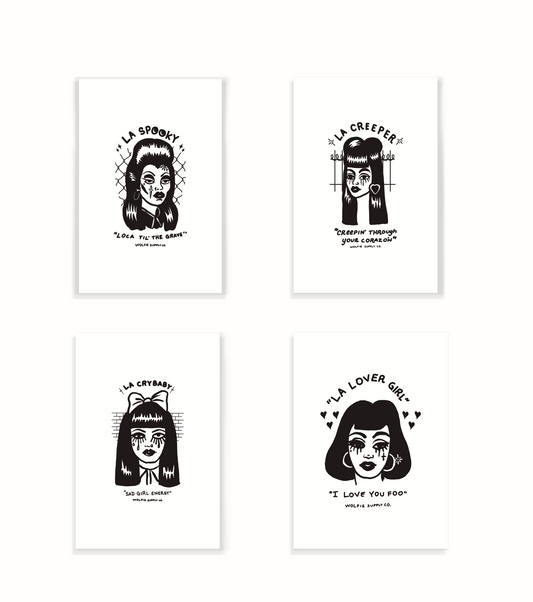 Chola Goth Print Set