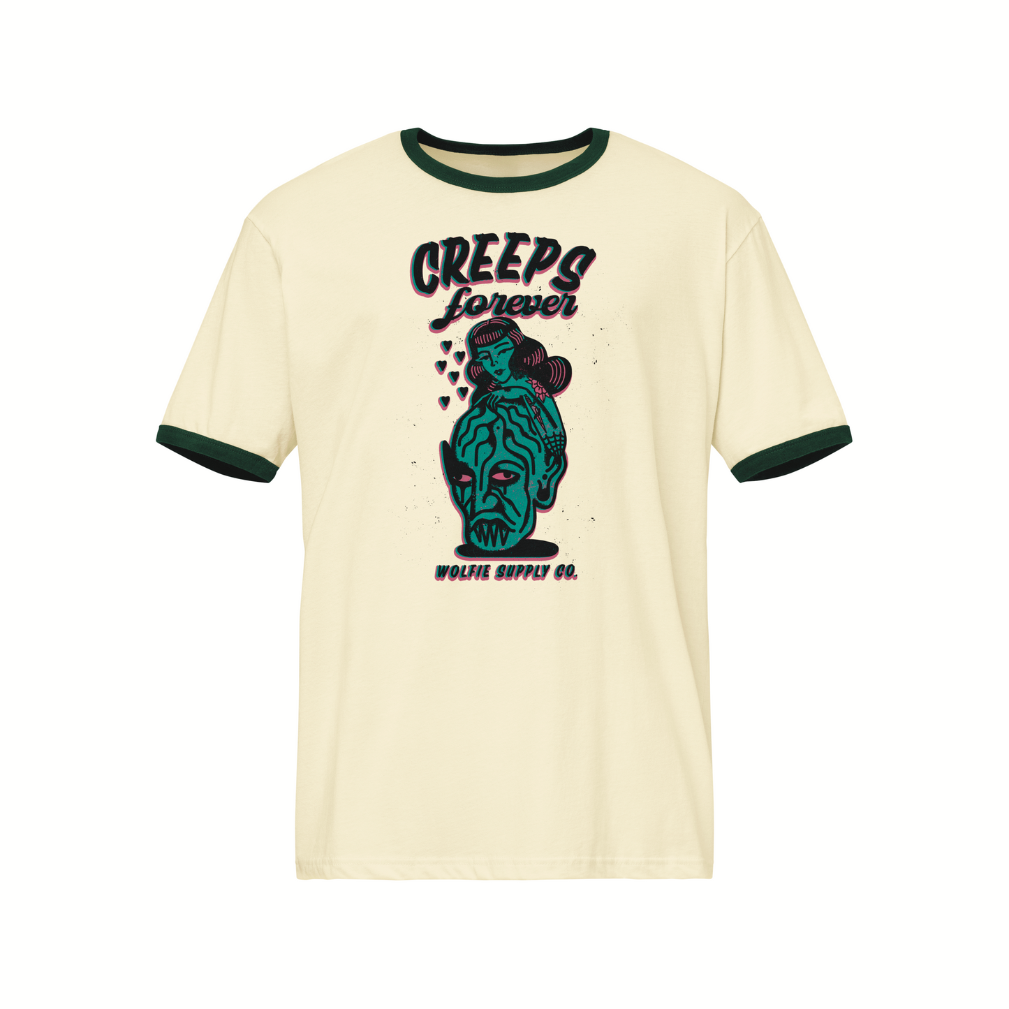 Creeps Forever- Ringer Tee