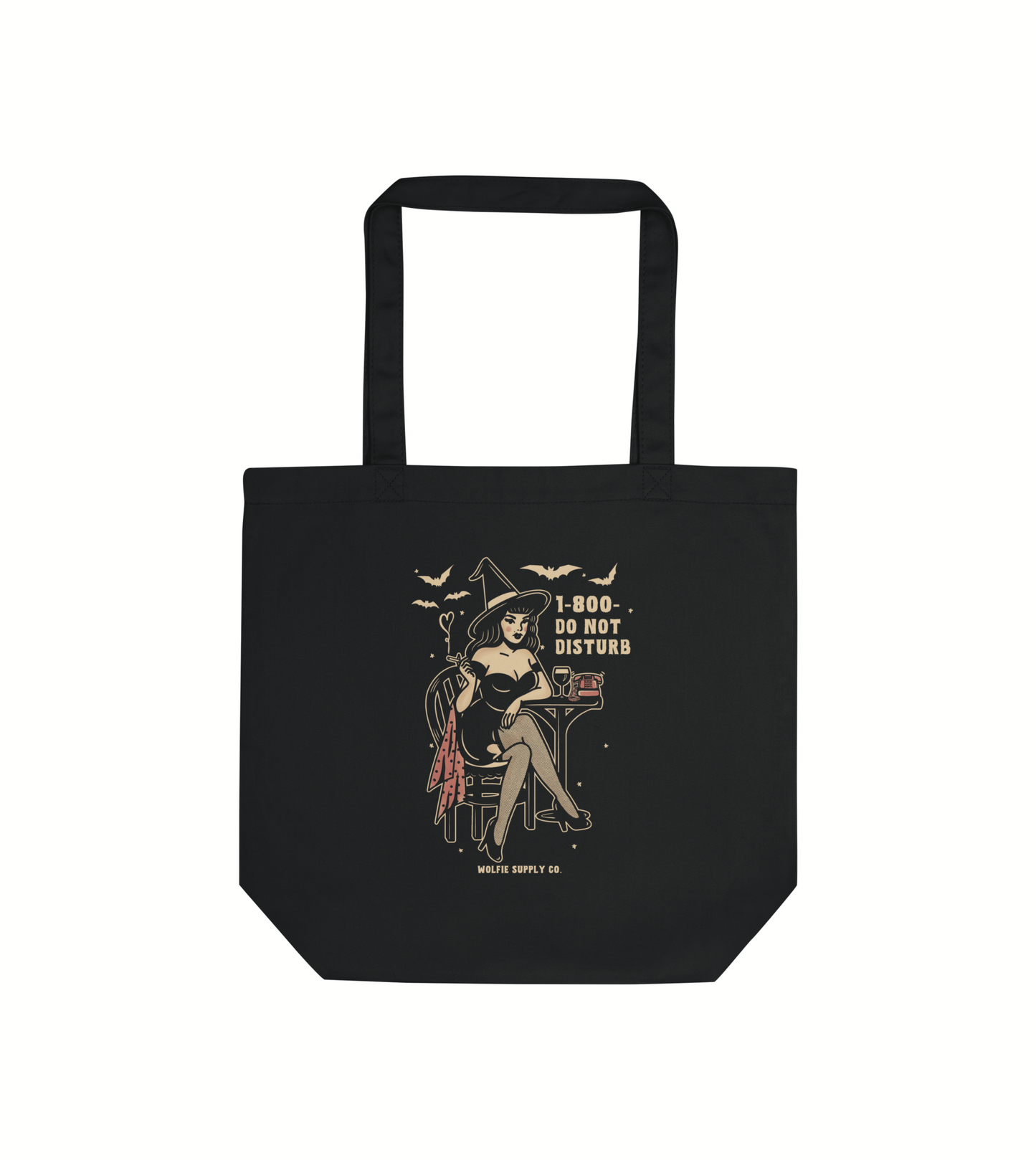 1-800-DO-NOT-DISTURB Tote Black