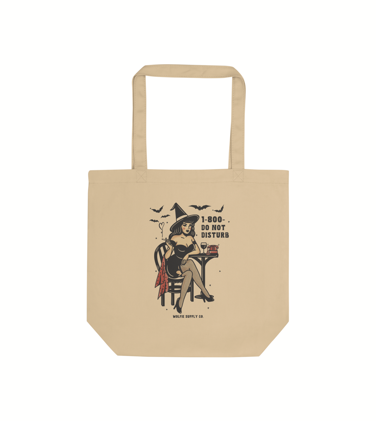 1-800-DO-NOT-DISTURB Tote Cream