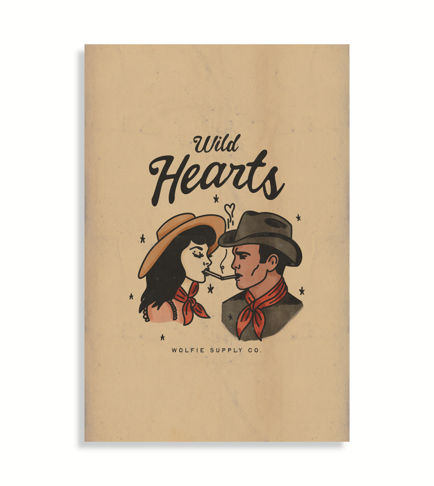 Wild Hearts- Art Print