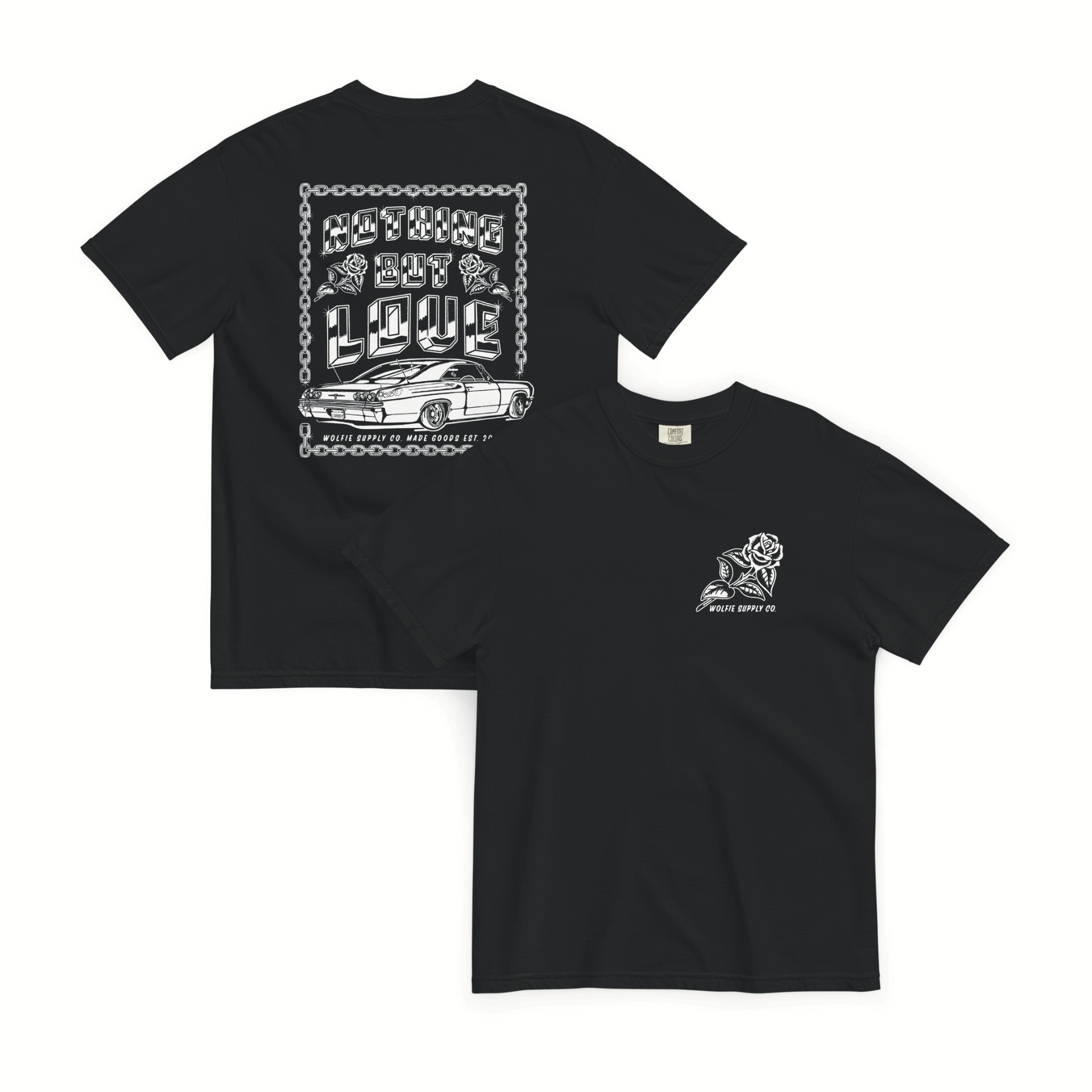 Love Machine Tee- Black – Wolfie Supply Co.
