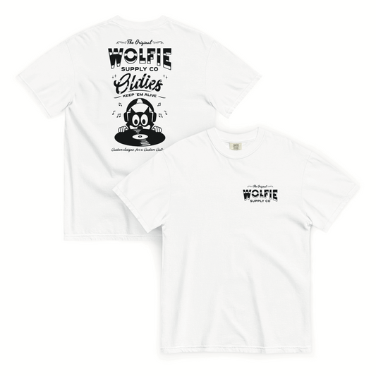 Oldies Forever Tee- White