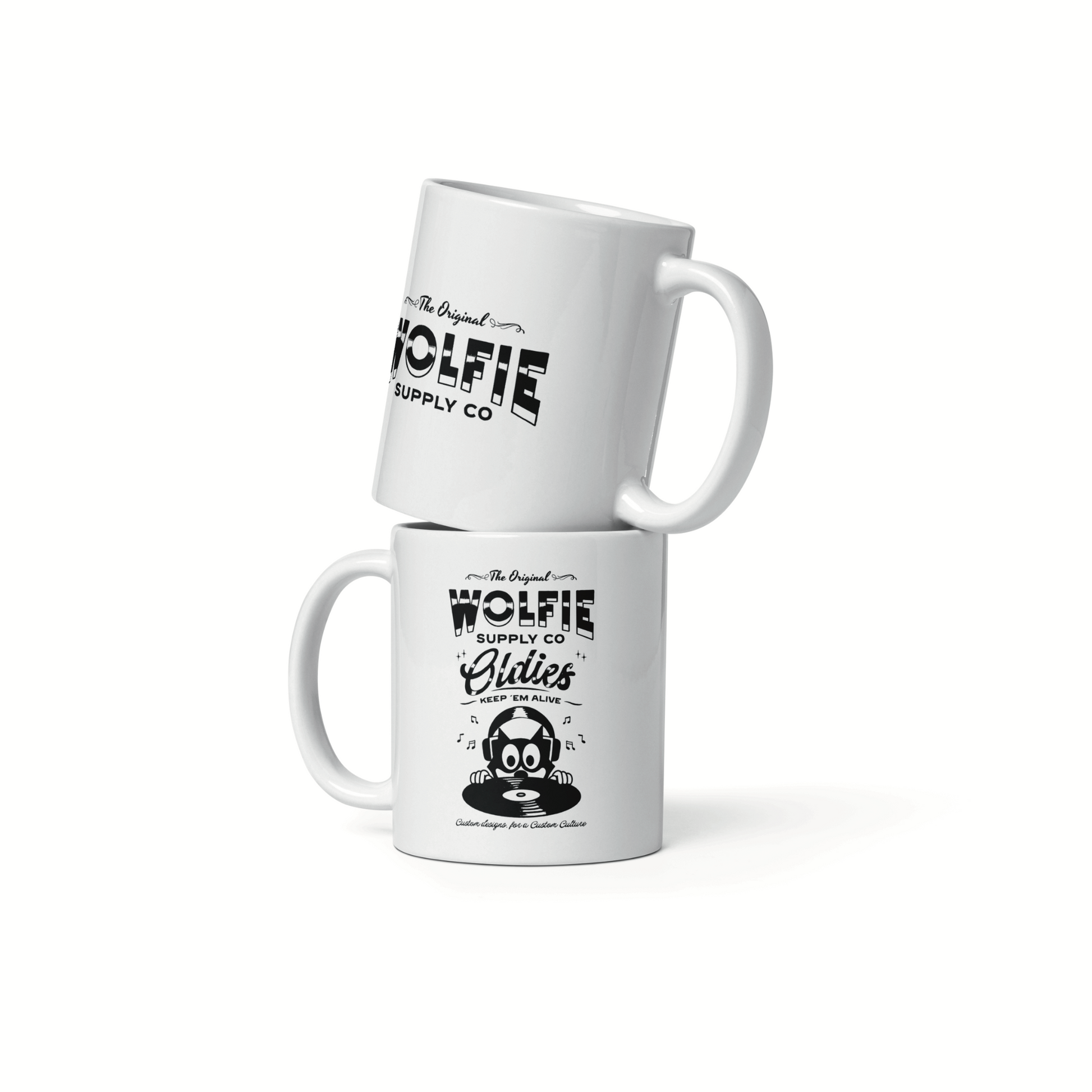 Oldies Forever- Mug – Wolfie Supply Co.