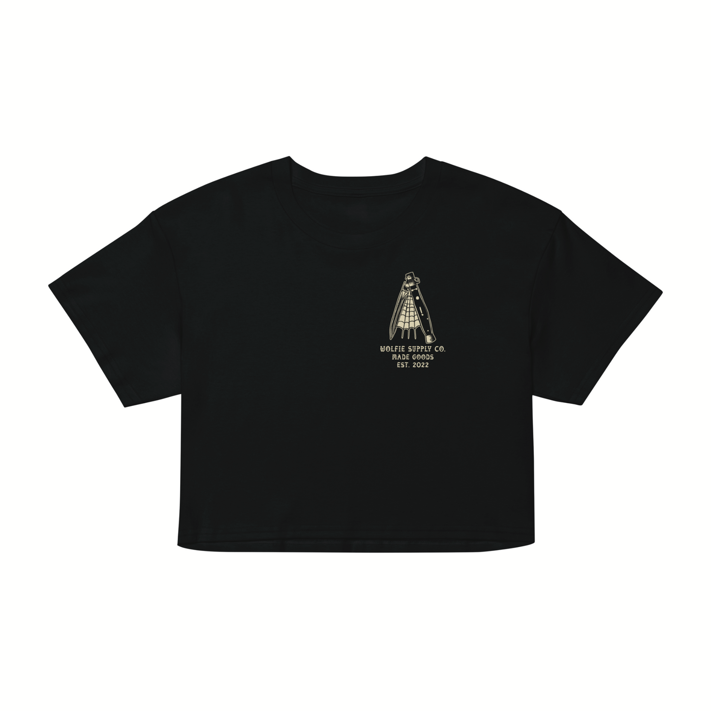 Beat It Creep- Women’s Crop Black