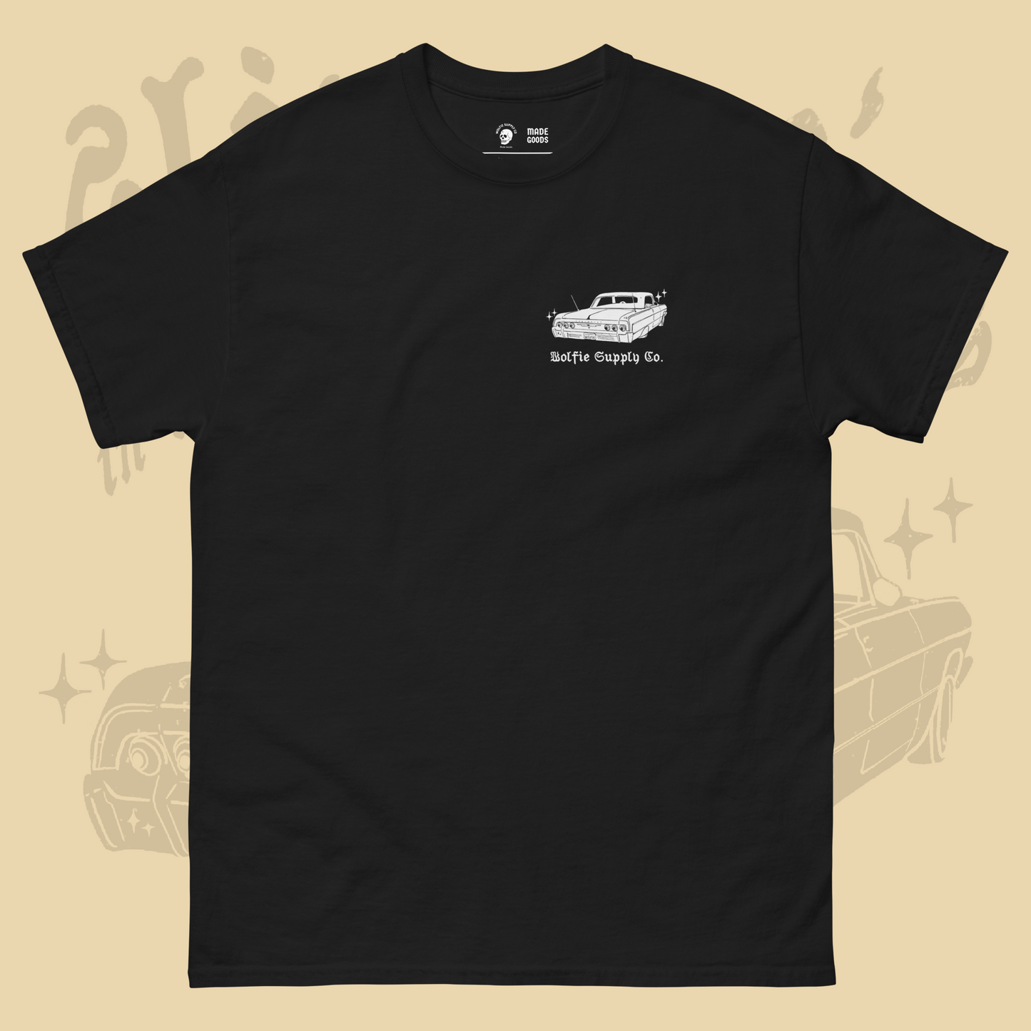 Slippin’ Into Darkness T- Shirt- Black